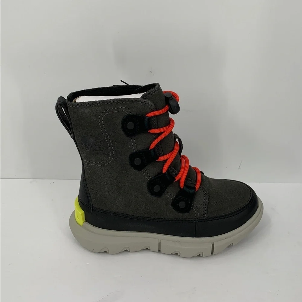 Sorel Explorer snow boots waterproof winter Toddler black insulated warm new 10